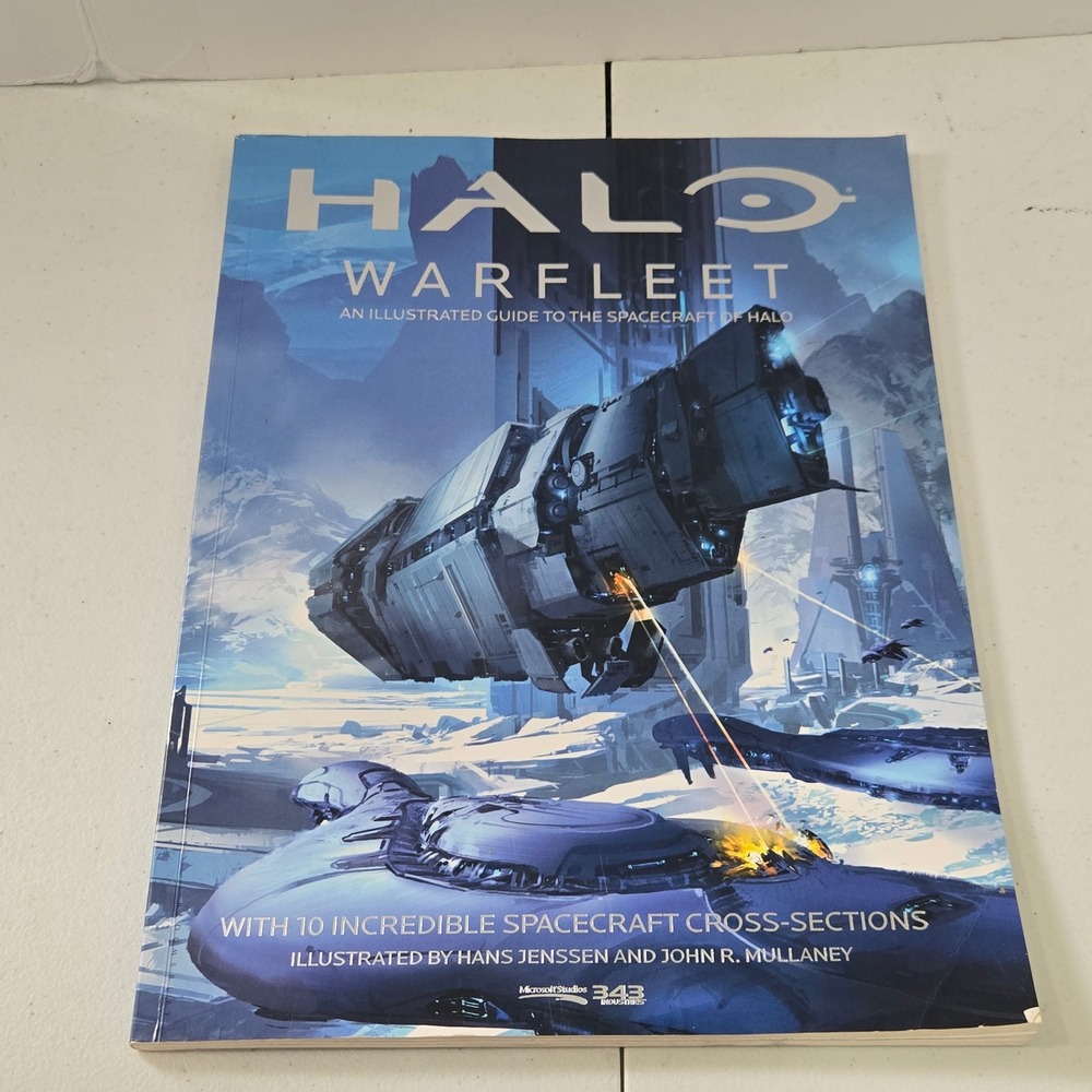 Halo Warfleet An Illustrated Guide to the Spacecraft of Halo Paperback 2017